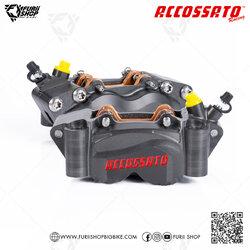 ปั้มล่าง Accossato Radial Brake 4P Caliper Billet CNC