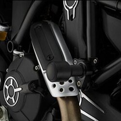 กันล้มกลาง BIKERS สีดำ FOR DUCATI SCRAMBLER