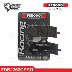 ผ้าเบรกหน้า FERODO RACING : For Brembo Kawasaki Ducati Aprilia Suzuki Honda Triumph (FDB2260CPRO)