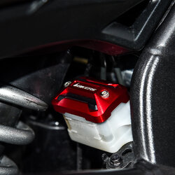 ฝาปิดกระปุกน้ำมันเบรกหลัง BIKERS สีแดง FOR HONDA CB650F/CBR650F