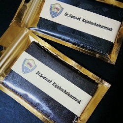 ราคาพิเศษ! ลดกระจุย! Name card ที่ใส่นามบัตร แบบพับ PVC ของพรีเมี่ยม ของที่ระลึก ของขวัญ