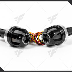 ไฟเลี้ยวปลายแฮนด์ Spirit Beast L2 CR10102 (สีเงิน)