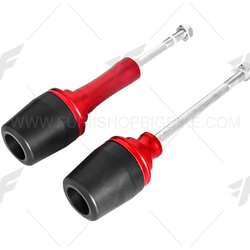 กันล้มกลาง MOTH สีแดง FOR KAWASAKI Z650 2017