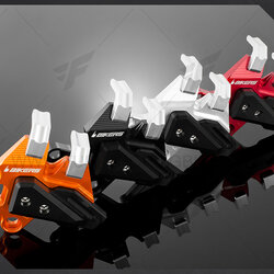 การ์ดคาร์ลิปเปอร์เบรกหน้า (ด้านซ้าย) (Front Caliper Brake Guard (Left)) Bikers Kawasaki NINJA 650 ABS (2012-2016)