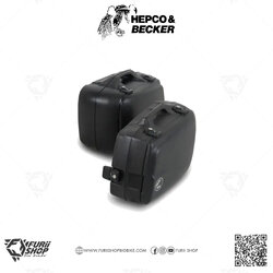 กล่องข้าง HEPCO & BECKER : Junior Side Case 40L. Black