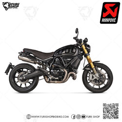 ท่อแต่ง Akrapovic Slip on : for Ducati Scrambler 1100 2021-2022