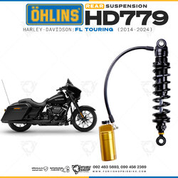 โช๊คหลังแต่ง Ohlins HD779 For Harley-Davidson FL Touring (Road King, Street Glide, Electra Glide etc) 13" ปี 2014-2024