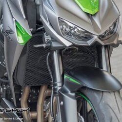 การ์ดหม้อน้ำ มอเเตอร์ไซค์ บิ๊กไบค์ Evotech ลายรังผึ้ง สำหรับ Kawasaki Z1000
