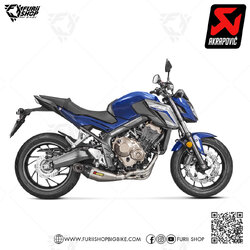 ท่อแต่ง Akrapovic 4-2-1 4 รู Titanium : for Honda CBR650F / CB650F 14-18