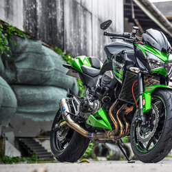 สายHEL KAWASAKI Z800 เดิน3ทาง หน้า สายสีแดง หัวเบนโจสีเขียว