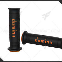 ปลอกแฮนด์ DOMINO A250 ดำ ส้ม