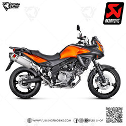 ท่อแต่ง Akrapovic 3/4 Slip on Titanium : for Suzuki Vstorm 650 2012-2016