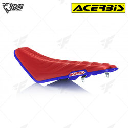 เบาะ ACERBIS X-SEAT HONDA CRF450R SOFT 2017 RED/BLUE