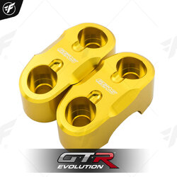 ประกับตุ๊กตาแฮนด์ 22mm. GTRS PCX-150,160/MONKEY-125/GROM-125/CT-125/ZOOMER ทอง