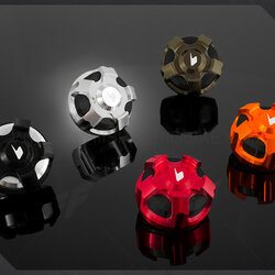 ฝาปิดกระปุกน้ำมันเบรคหลัง Rear Brake Reservoir Cover Bikers Kawasaki Ninja300 ABS