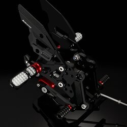 เกียร์โยง BIKERS สีดำ FOR HONDA CB300F/CBR300R