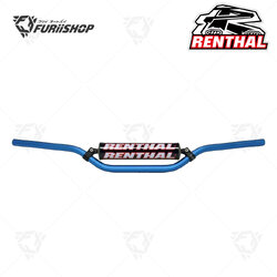 แฮนด์ Renthal 7/8 Twinwall Handlebar-Padded Blue : 971-08-BK-01-185 (RC)