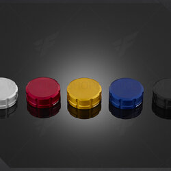 ฝาปิดกระปุกน้ำมันเบรคหลัง Rear Brake Reservoir Cover (matt colour) Bikers Kawasaki Ninja300 ABS