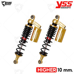 โช๊คหลังแต่ง YSS G-SERIES Gold Edition Smooth HIGHER 10mm. (RC302-340T-71-883M) : for Honda Wave 125i '13-21/110i '13-20