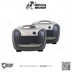 กล่องข้าง HEPCO & BECKER : Journey Side Case 42L. Silver