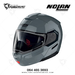 หมวกกันน็อคเต็มใบ NOLAN Classic N-Com Slate Grey (8)