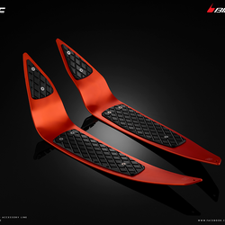 แผ่นวางเท้า BIKERS H2C FOR HONDA PCX 150