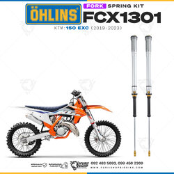 สปริงโช้คหน้า Ohlins FCX1301 For KTM 150 EXC 2019-2023