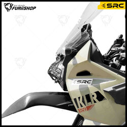 การ์ดไฟหน้า SRC HEADDLIGHT GUARD SRC FOR KAWASAKI KLR 650