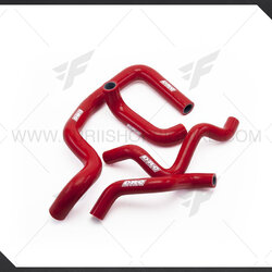 ท่อยางหม้อน้ำ DRC D47-06-223 RADIATOR HOSE NINJA 400R 11-13 RED ท่อแต่ง ท่อสูตร ท่อบิ๊กไบค์ ท่อBigbike ท่อไอเสีย