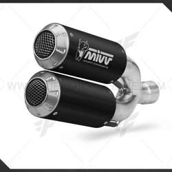 ท่อมอเตอร์ไซค์ MIVV FOR DUCATI MONSTER 821 M3 STEEL BLACK 2018 ท่อแต่ง ท่อสูตร ท่อบิ๊กไบค์ ท่อBigbike ท่อไอเสีย