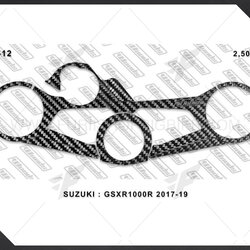 กันรอยการ์ดแผงคอ Woods Suzuki GSX R1000 2017-2019