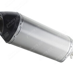 ท่อไอเสีย ท่อมอเตอร์ไซค์ ท่อแต่ง PR2 AK สีไทเทเนียม เกรด A