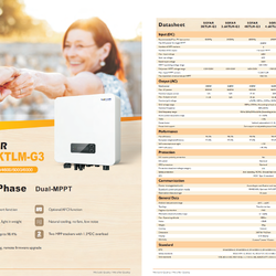 SOFAR Grid tie/ On grid Inverter รุ่น 5kW single phase(G3)