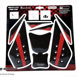 Sticker&Tank Pad Keiti For Z800 ดำแดง