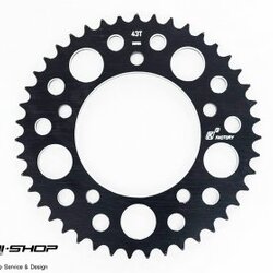 สเตอร์หลังแต่ง K2 Factory สีดำ FOR HONDA CB650F/CBR650F