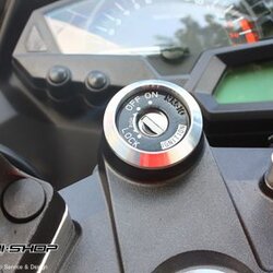 ครอบสวิตกุญแจ MOTH FOR KAWASAKI NINJA250 2011-2012