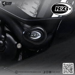 กันล้มกลาง R&G Crash Protector : for Kawasaki ZX6R 2019-2020
