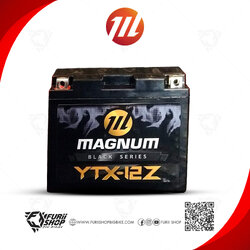 แบตเตอรี่ มอเตอร์ไซค์ MAGNUM YTX-12Z (12V 12Ah)