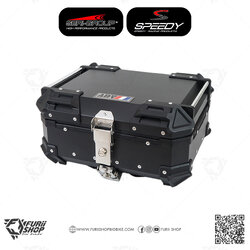 กล่องท้ายเบาะ TOPBOX ( มีเนียม ) SPEEDY ADV 28L Black
