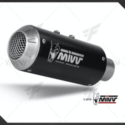 ท่อมอเตอร์ไซค์ MIVV MK3 BLACK BLACK STAINLESS STEEL FOR YAMAHA R6 2017+ ท่อแต่ง ท่อสูตร ท่อบิ๊กไบค์ ท่อBigbike ท่อไอเสีย