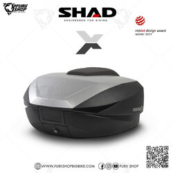 กล่องหลัง SHAD SH59X Aluminium ขนาด 59 ลิตร (สามารถขยายได้ 3 ระดับความจุ)