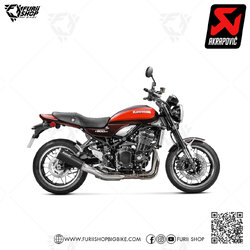 ท่อแต่ง Akrapovic Slip On Black Retro : for Kawasaki Z900RS 2018