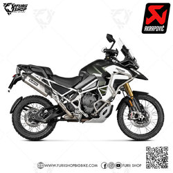 ท่อแต่ง Akrapovic Slip on : for Triumph Tiger1200 2022-2023