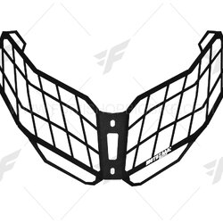 การ์ดไฟหน้า MOTOZAAA สีดำ FOR BENELLI TRK502