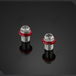 น็อตอุดกระจก Bikers สีแดง Bikers(ไบเกอร์ส) มอเตอร์ไซค์ บิ๊กไบค์