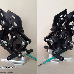 เกียร์โยง BOUSHI สีดำ FOR YAMAHA R3/MT03