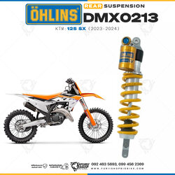 โช๊คหลังแต่ง Ohlins DMX0213 For KTM 125 SX ปี 2023-2024