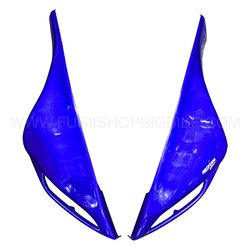 ครอบหน้ากาก MOTOZAAA สีน้ำเงิน FOR YAMAHA R15 2017