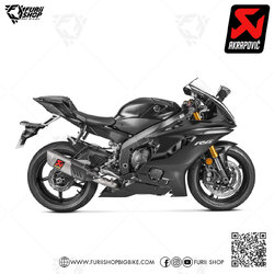 ท่อแต่ง Akrapovic Racing GP ปลายดาบ No Servo : for Yamaha R6 2017-2020 All new!!