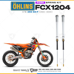 สปริงโช้คหน้า Ohlins FCX1204 For KTM 250 SX-F 2021-2024